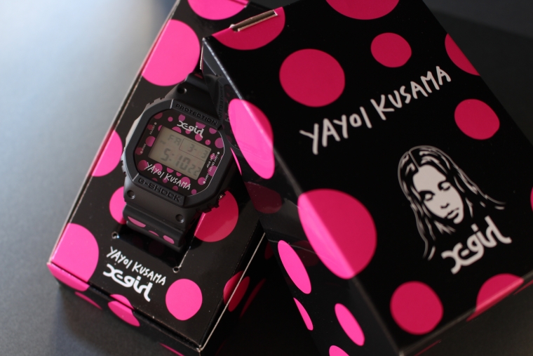 X-girl×草間彌生×G-SHOCK | 最新情報 | 最新情報 | ルイーズ・イン